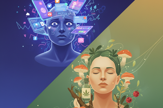 Digital Burnout to Bliss: How CBD &amp; Mushrooms Reset Your Modern Mind