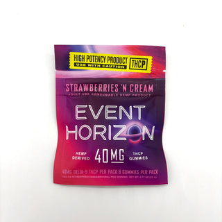 COMING SOON - Event Horizon Strawberries 'n Cream 40mg THCp Gummies