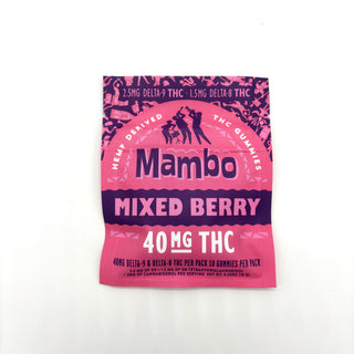 COMING SOON - Mambo Mixed Berry THC + CBG Gummies