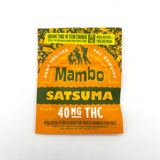 COMING SOON - Mambo Satsuma 5mg D9+THCH Gummies