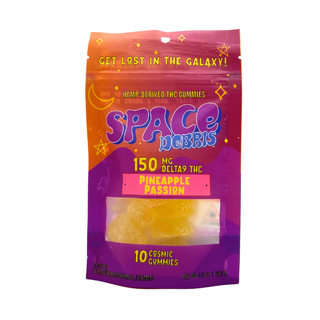 OG Space Debris D9 15mg THC Gummies 10ct - Four Flavors