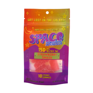 OG Space Debris D9 15mg THC Gummies 10ct - Four Flavors