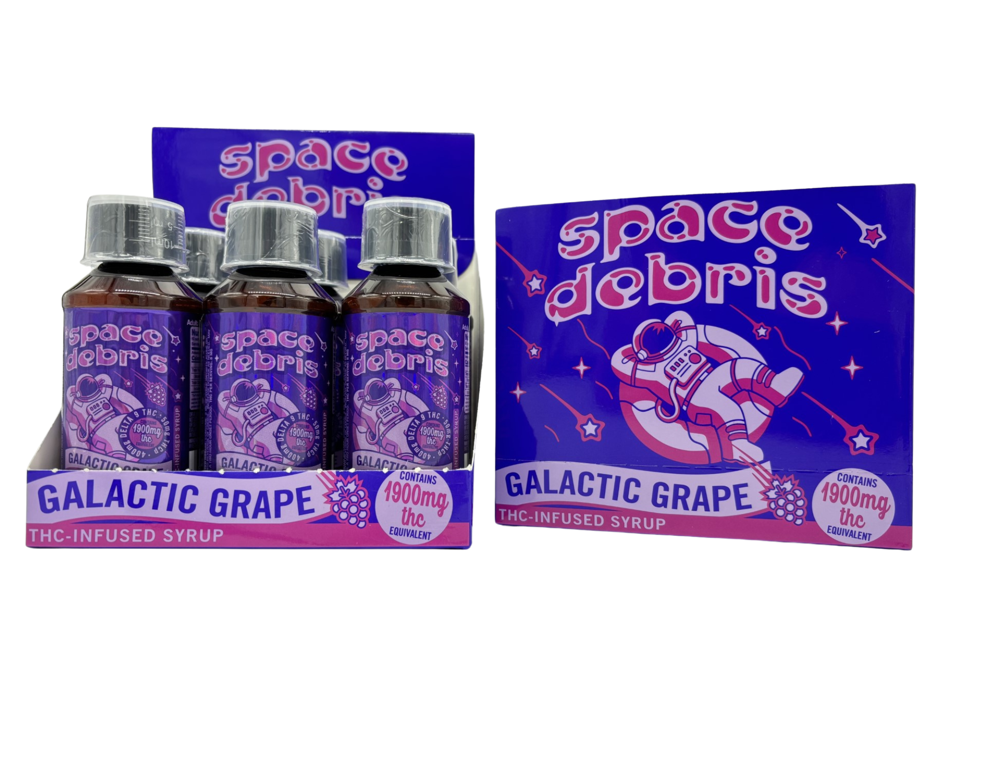 Space Debris Galactic Grape 450mg 4oz D9THC+THCP