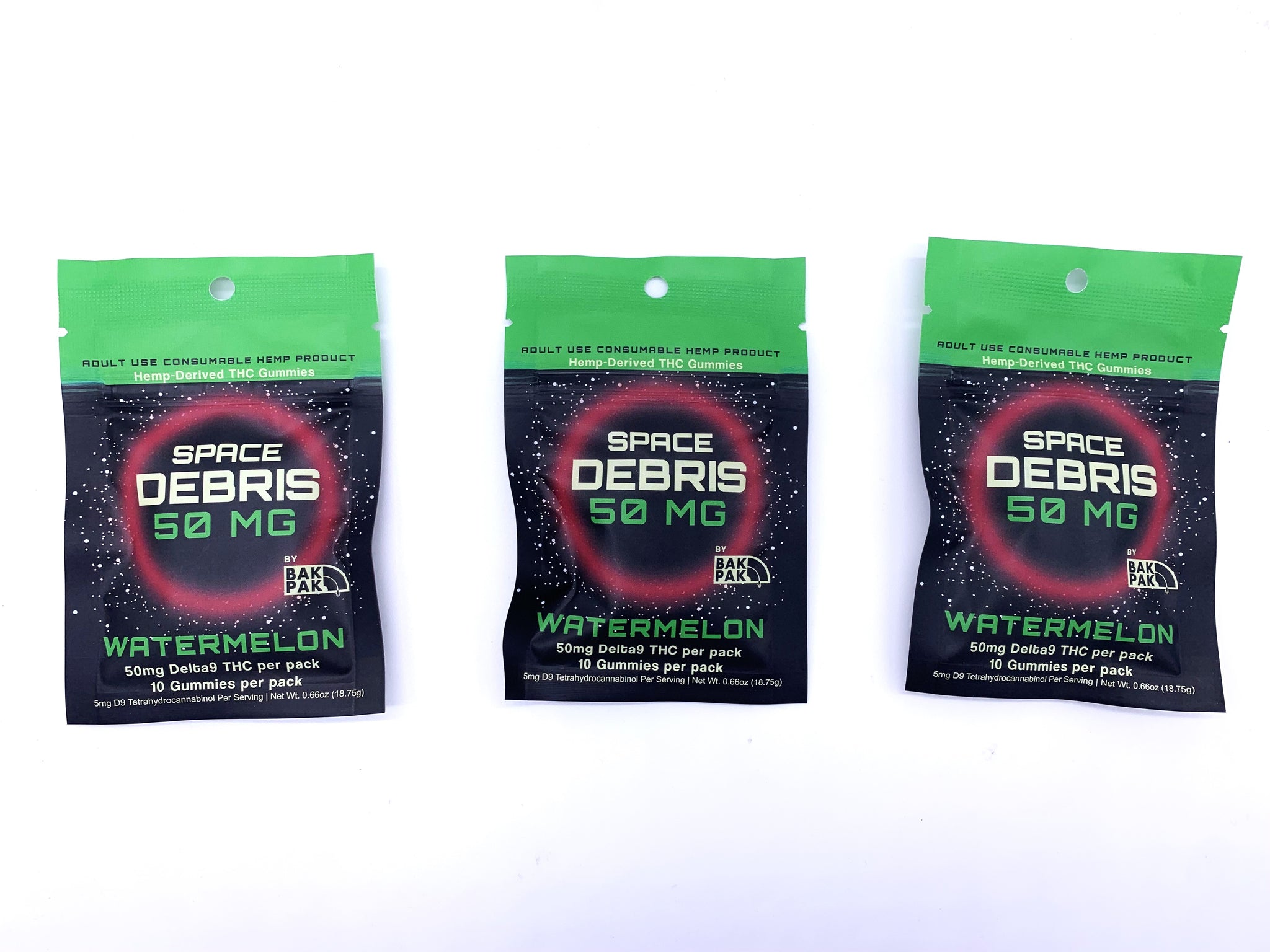 D8 Rhc Gummies Space Debris D8+D9 THC Gummies – BakPak